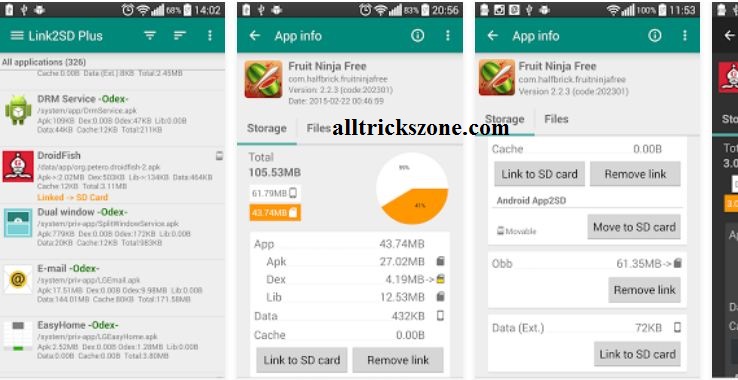 link2sd best rooted android app