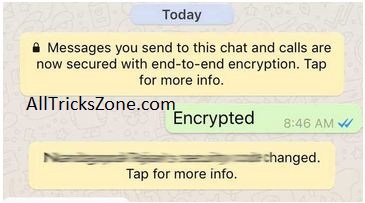 whatsapp end to end encryption details
