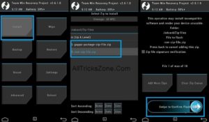 TWRP Install ROM-Files
