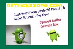 Customize Android Gravity Box