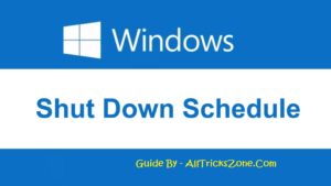 Set Shutdown Timer on Windows