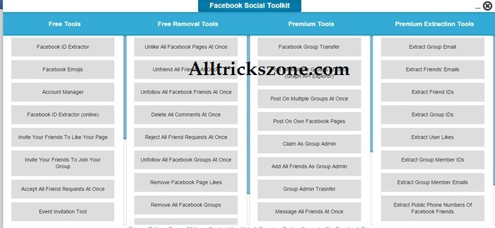 facebook social toolkit for chrome