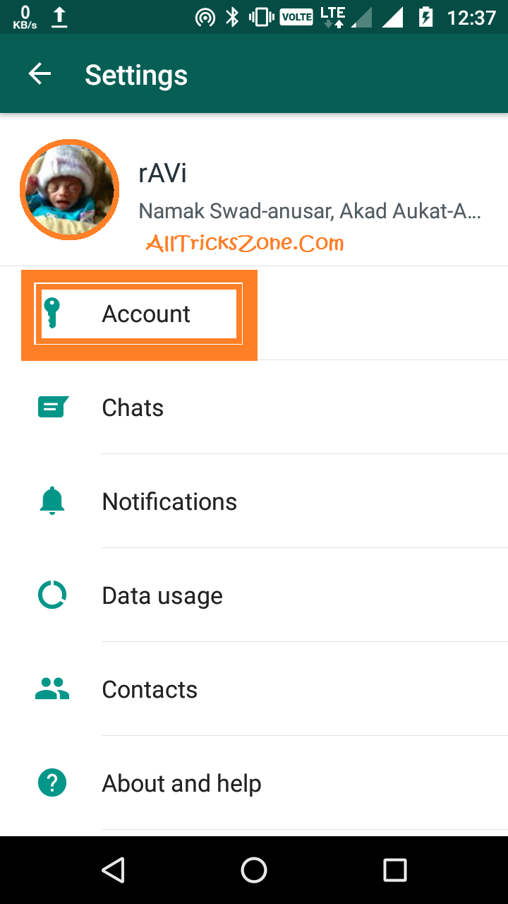 private whatsapp Account encryption