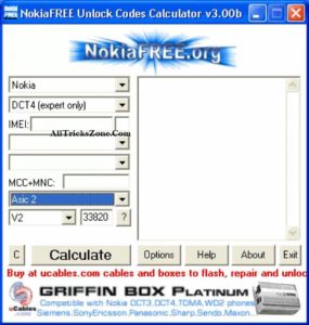 nokiafree-unlock-codes-calculator