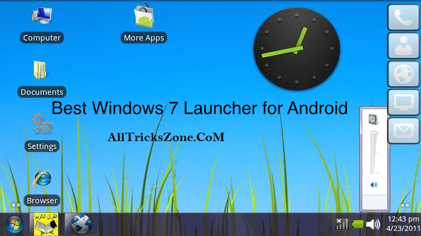 windows 7 launcher for android