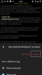 windows 7 pc launcher for android