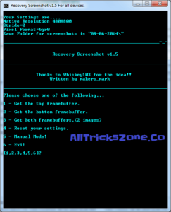 teamwin recovery screenshot