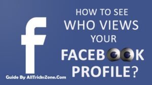 How can you see who view your facebook profile