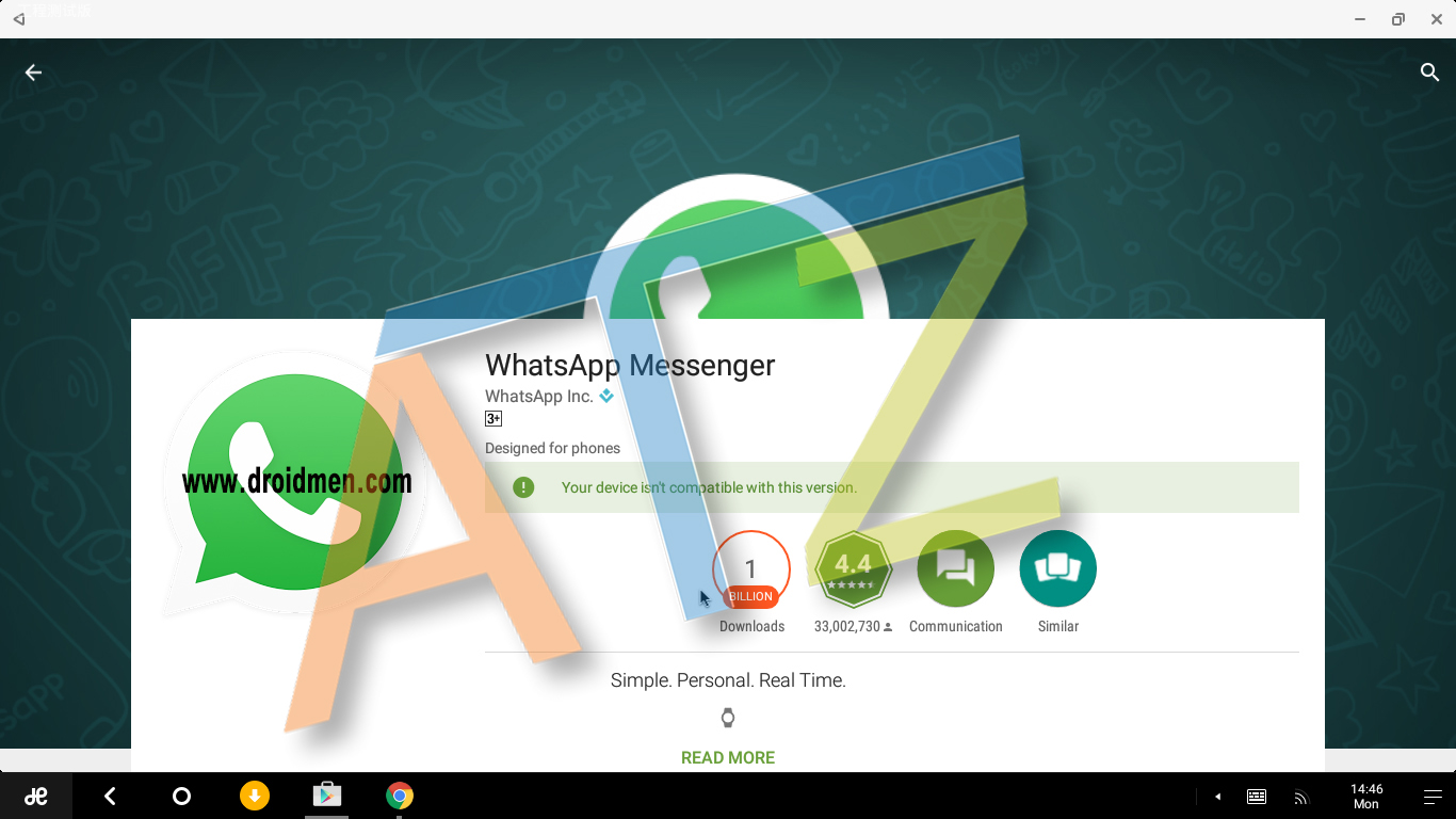 WhatsApp For Remix OS