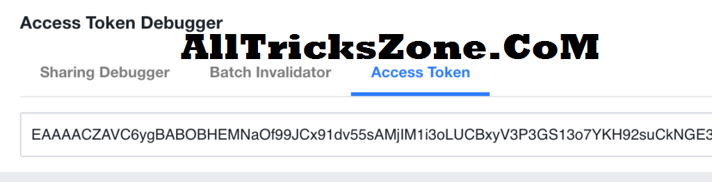 access Token for fb multi Group Poster