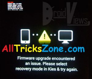 Firmware Upgrade Encountered an issue