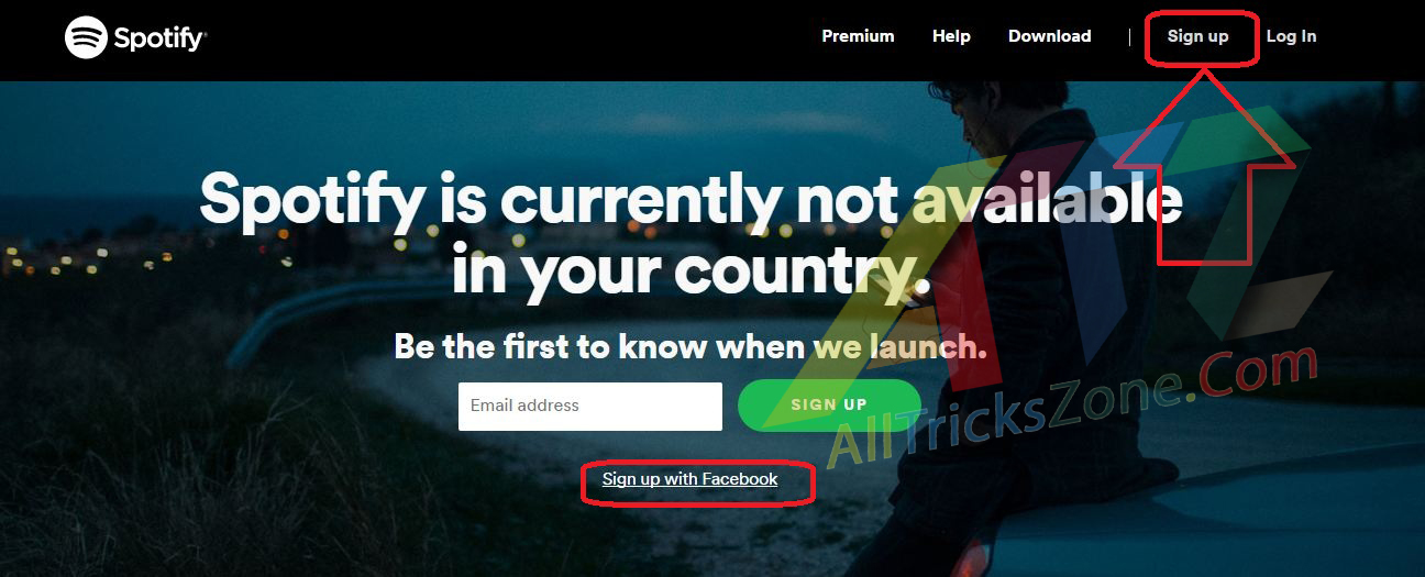 spotify change login from facebook to email