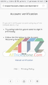 mi account remove without password