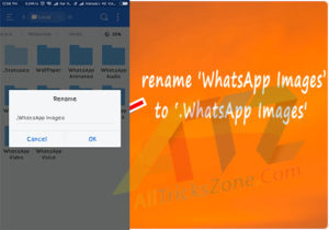Hide Whatsapp Images from Gallery Successfully